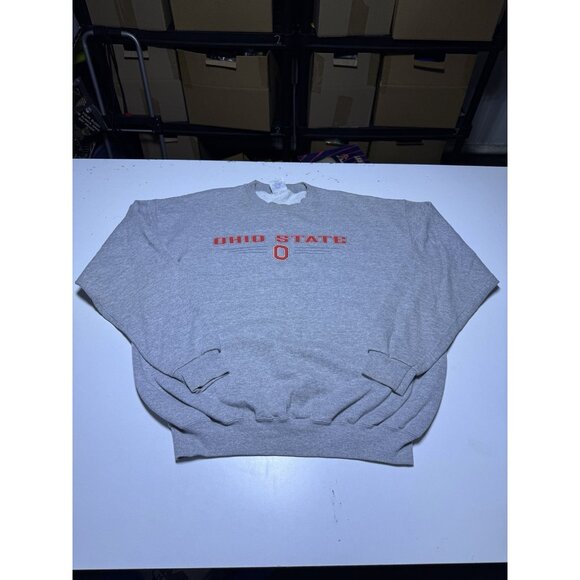 Vintage Santee Ohio State University Sweatshirt Pullover MADE IN USA XL - Picture 2 of 8